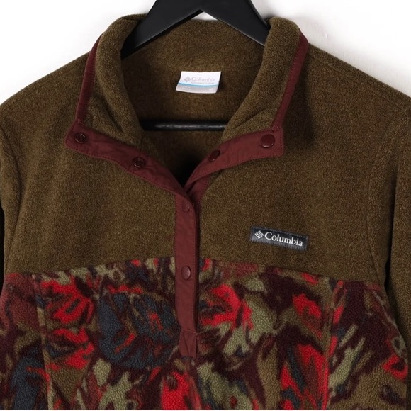 Columbia Fleece Half Snap - Picture 3 of 5